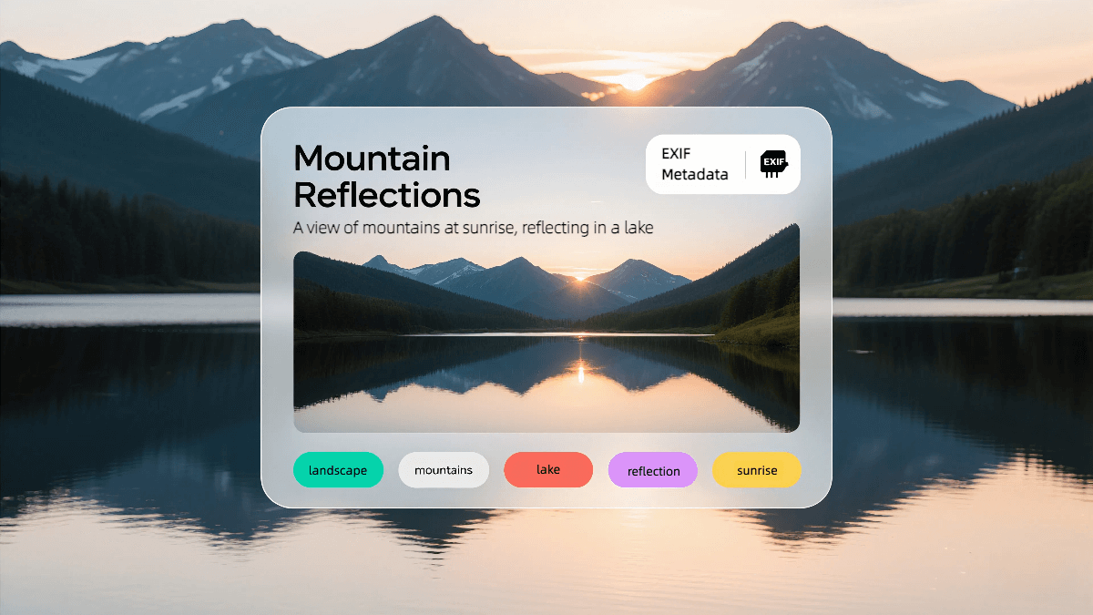 Photo Tag exporting metadata to image files