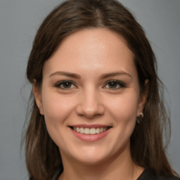 Front-facing sample portrait in soft lighting